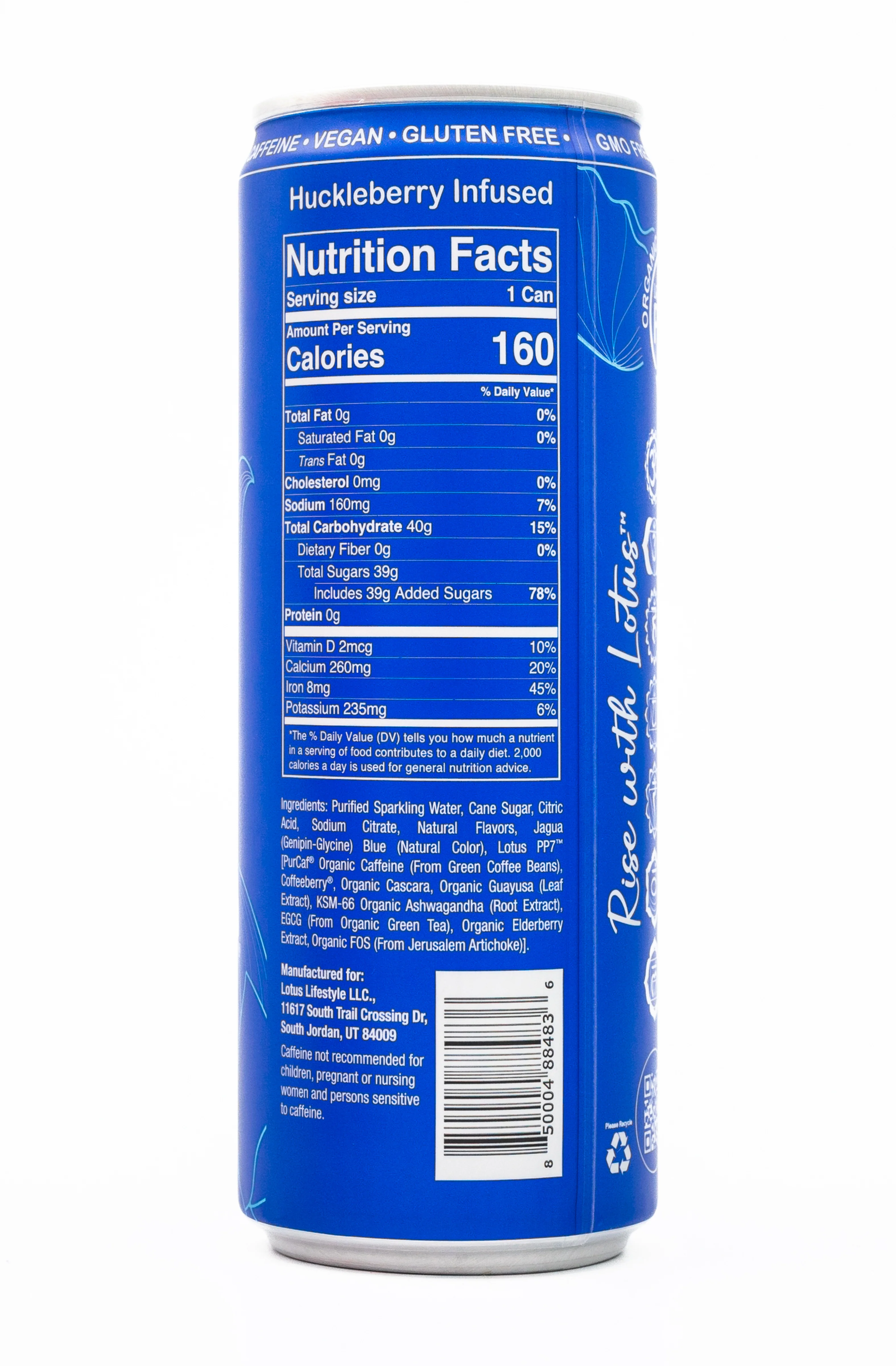 Blue Lotus Plant Power Drink™ (cane sugar) - Image 3