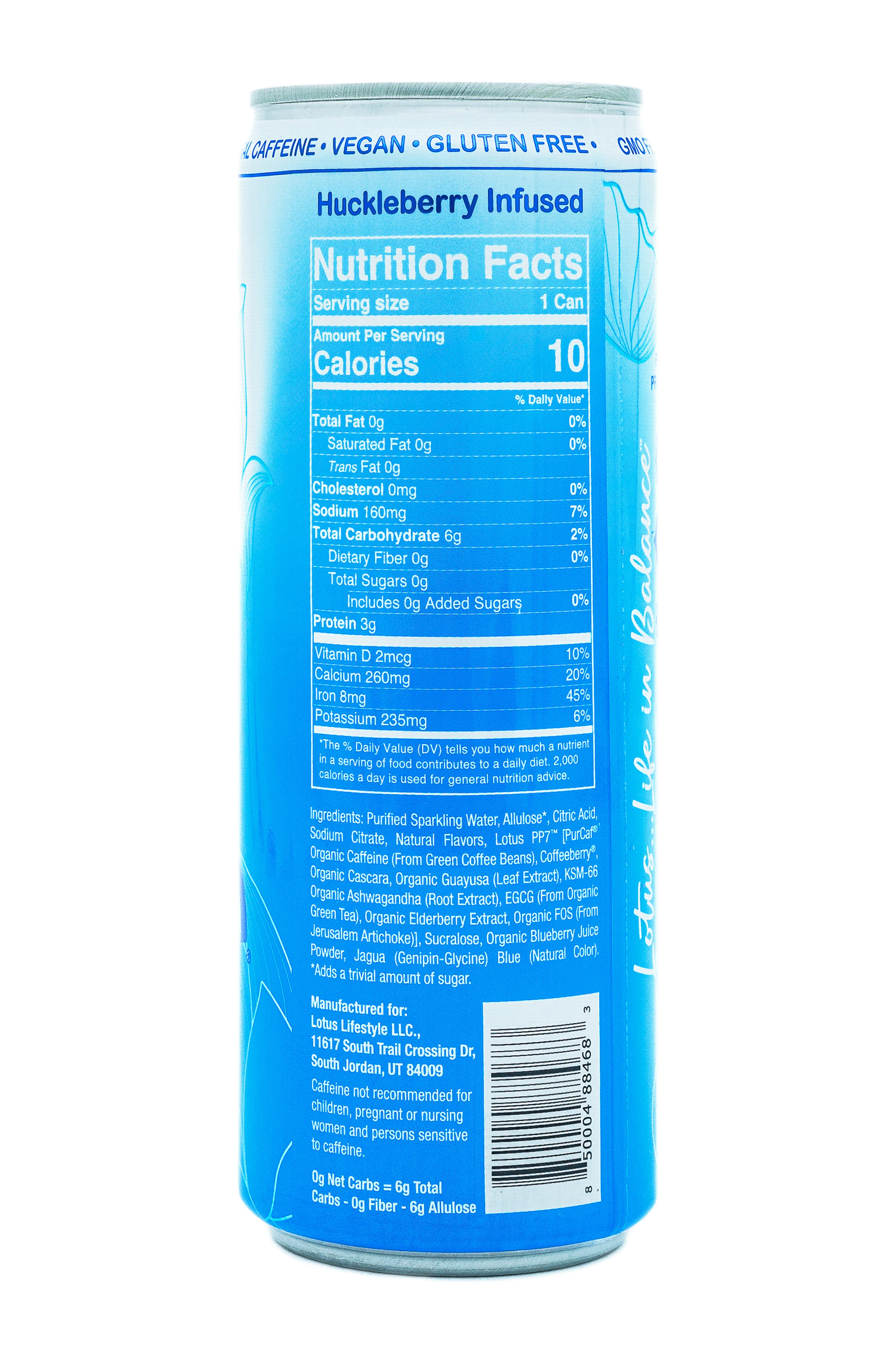 Blue Lotus Plant Power Drink™ (zero sugar) - Image 3