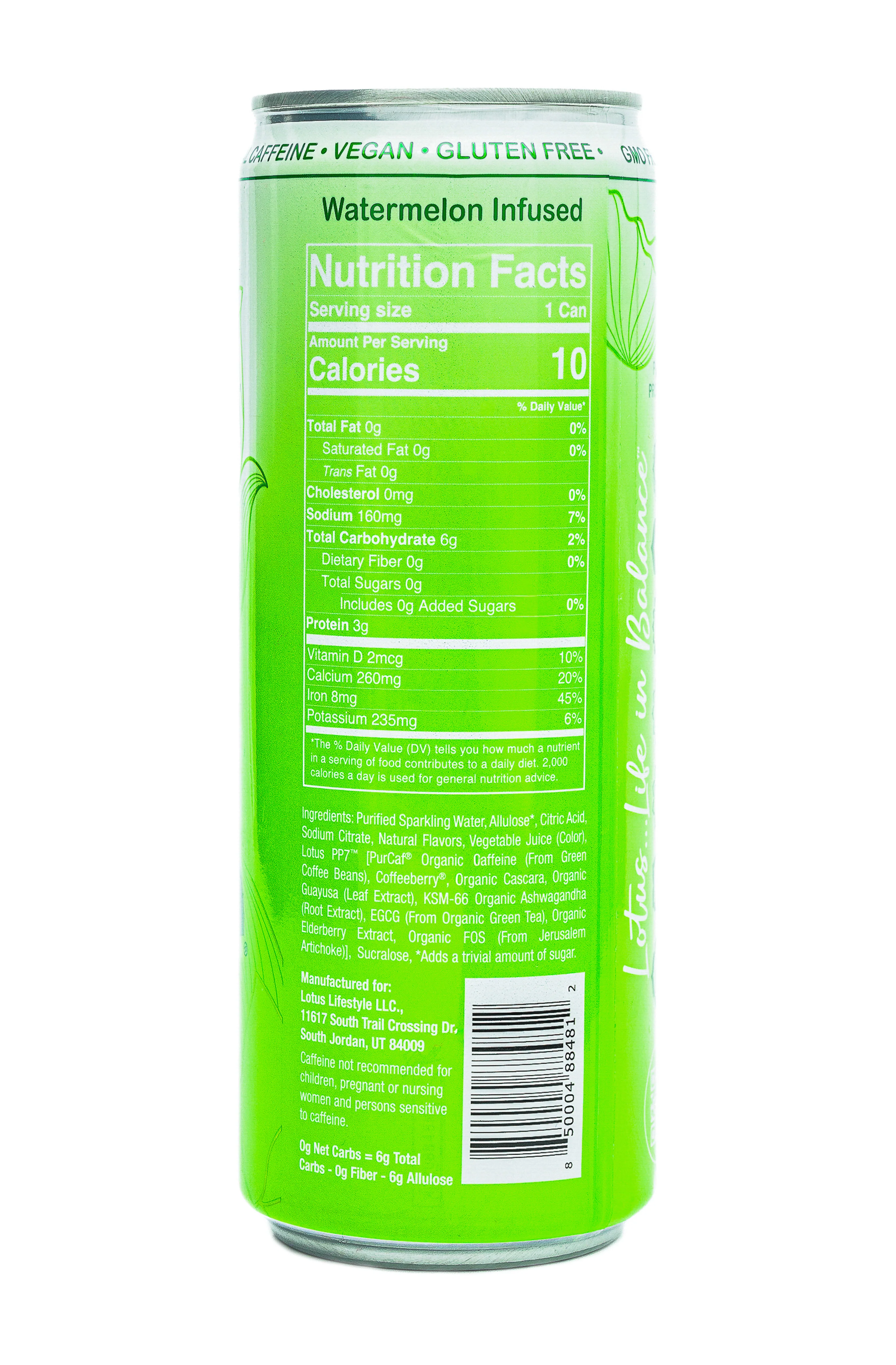 Green Lotus Plant Power Drink™ (zero sugar) - Image 3