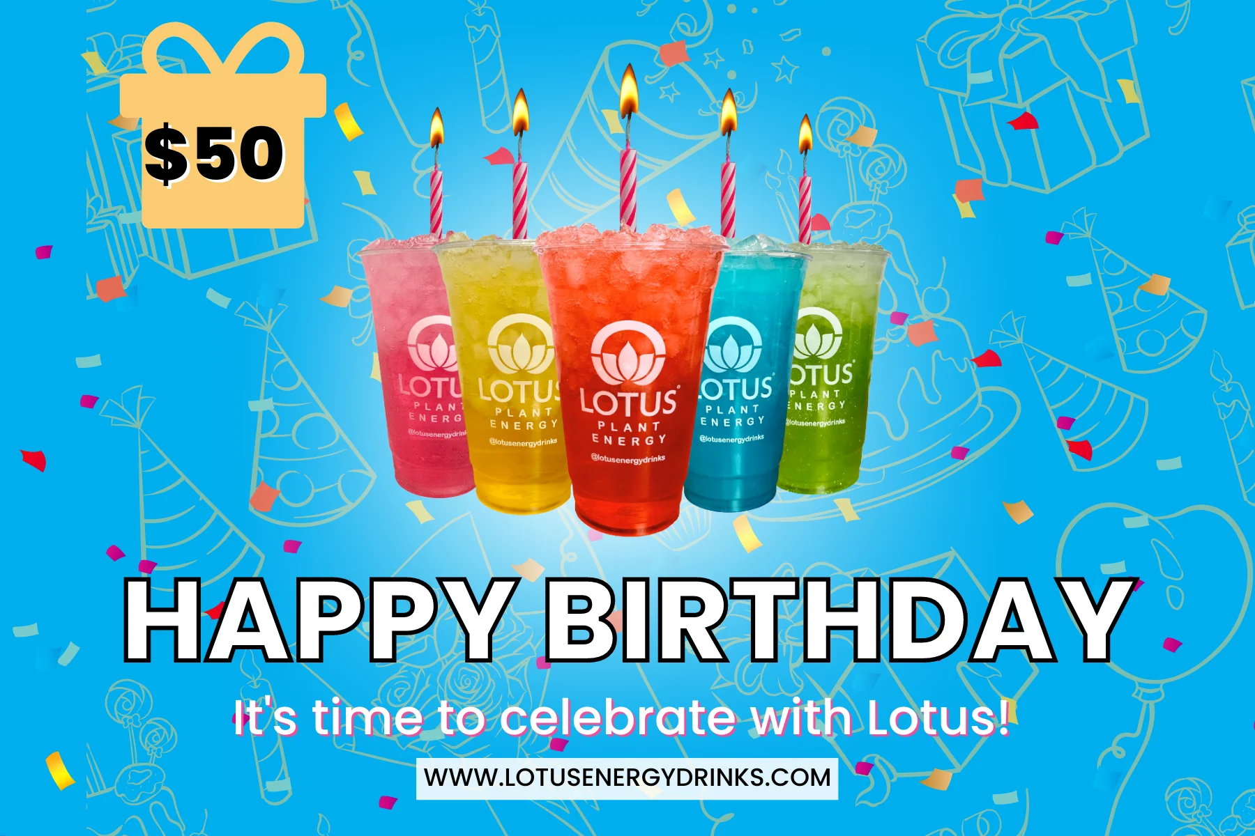 Lotus Energy Birthday E-Gift Card - Image 4