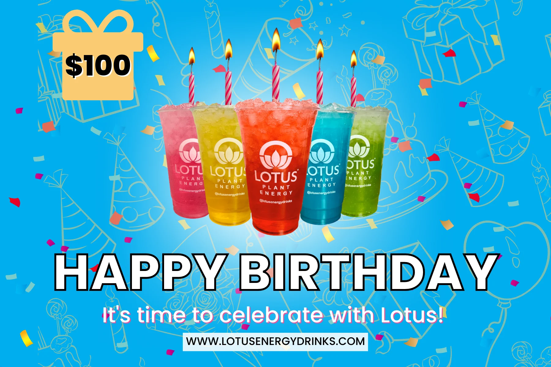 Lotus Energy Birthday E-Gift Card - Image 5