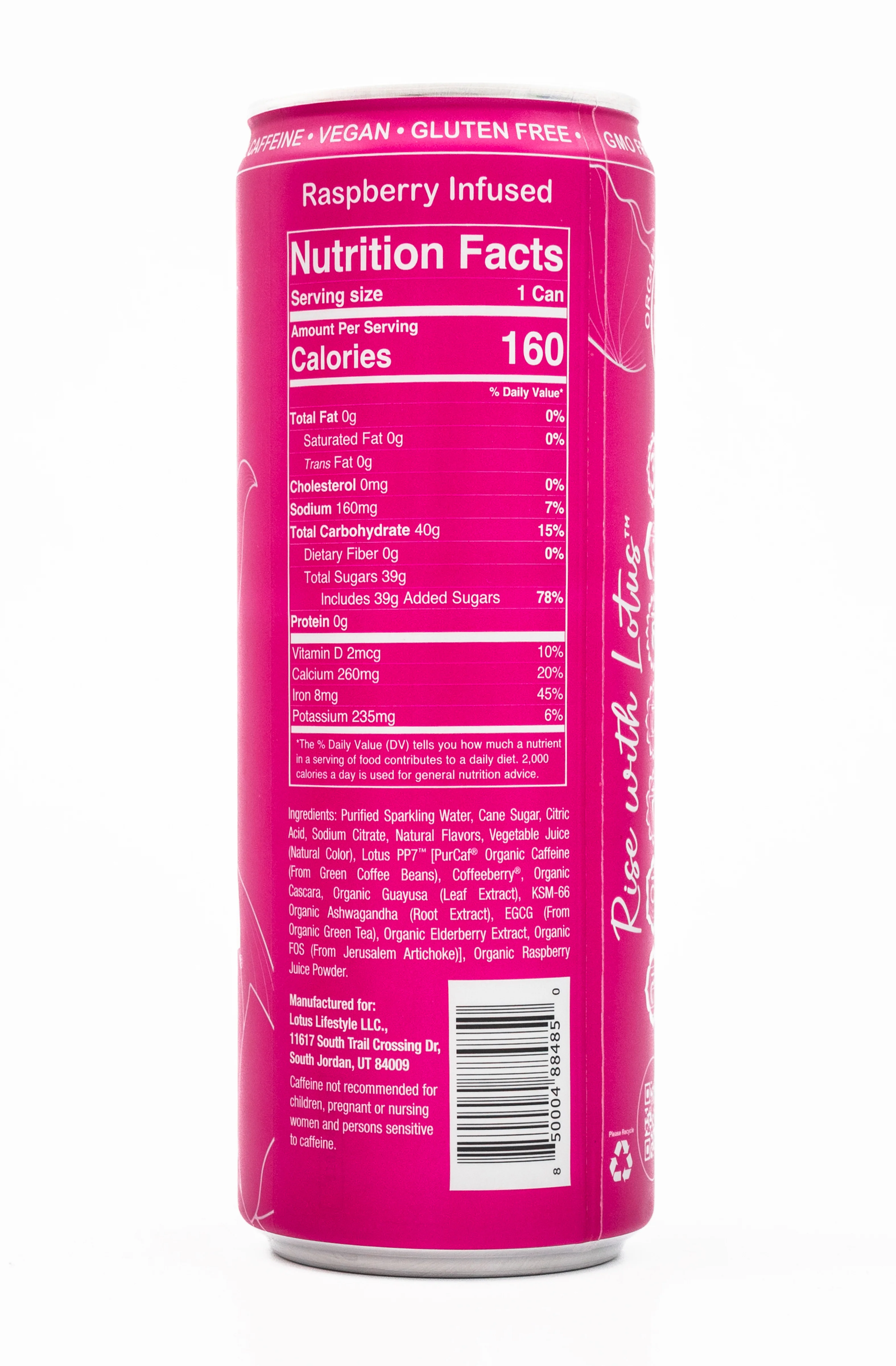 Pink Lotus Plant Power Drink™ (cane sugar) - Image 3