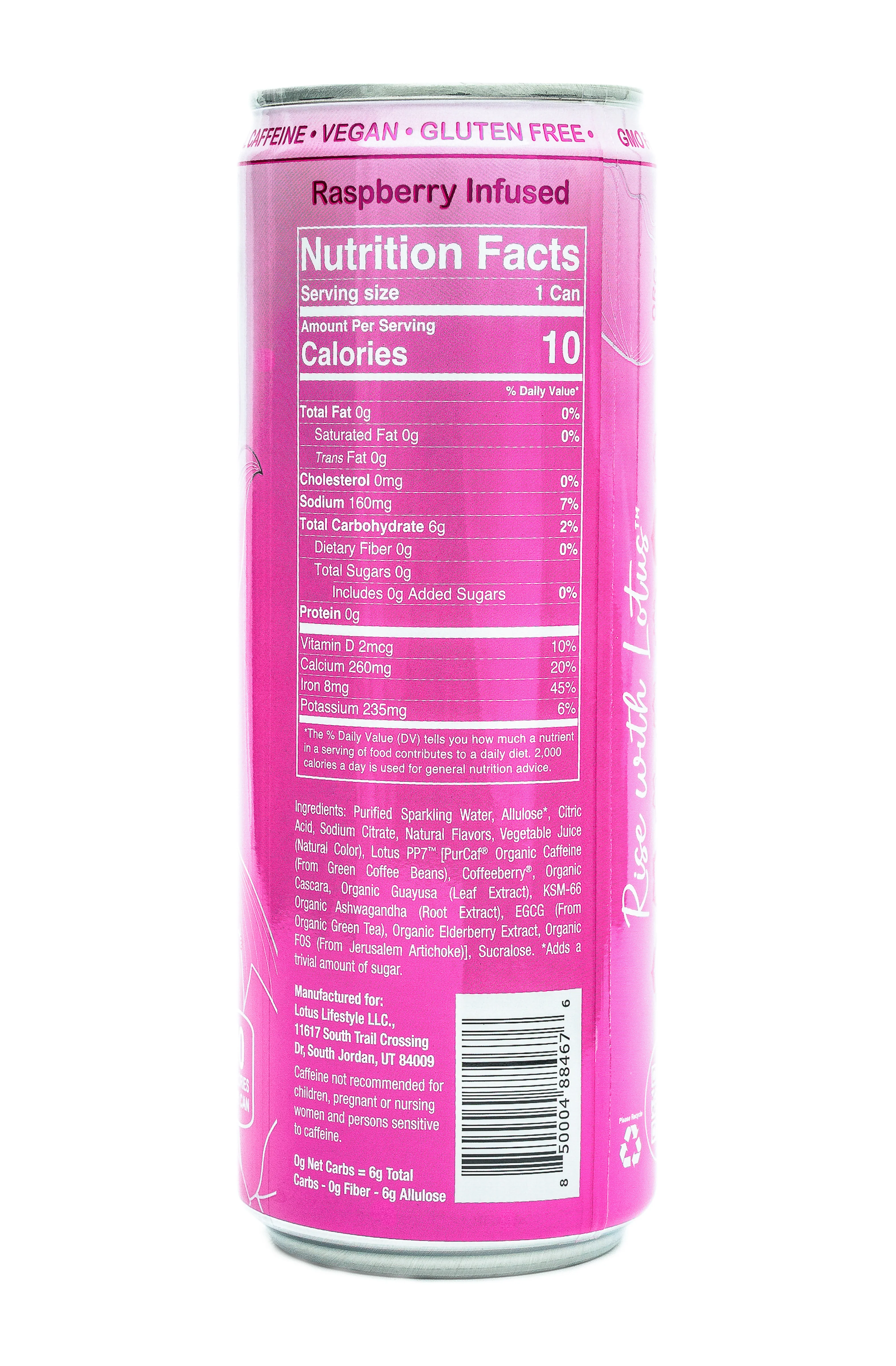 Pink Lotus Plant Power Drink™ (zero sugar) - Image 3