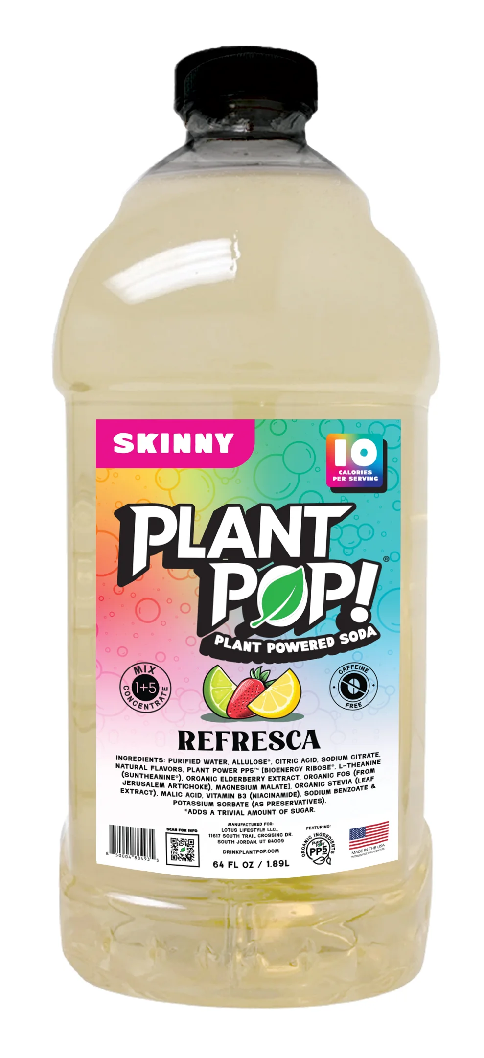 Plant PopĀ® Refresca (Skinny) Concentrate