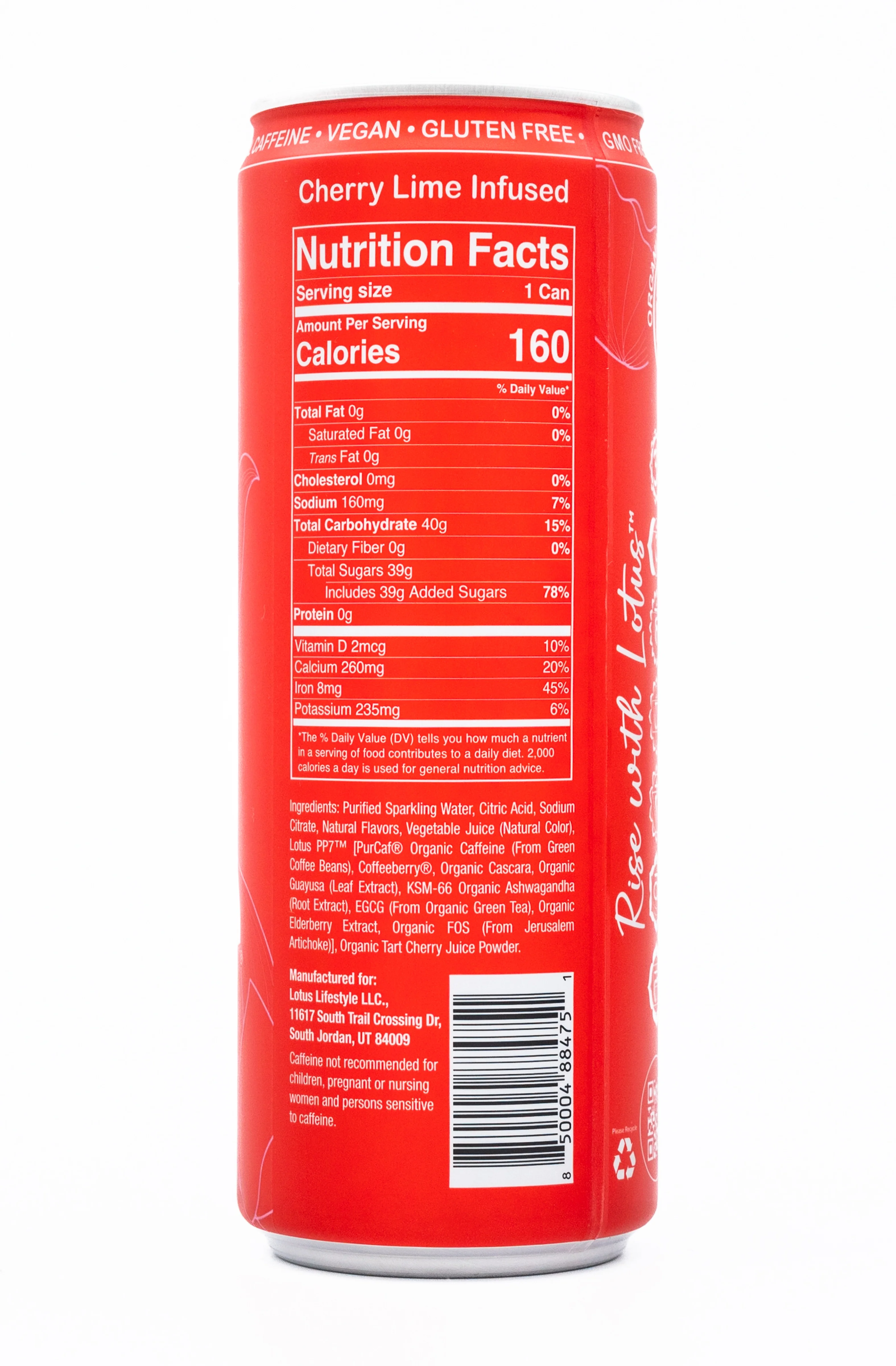 Red Lotus Plant Power Drink⢠(cane sugar) - Image 3