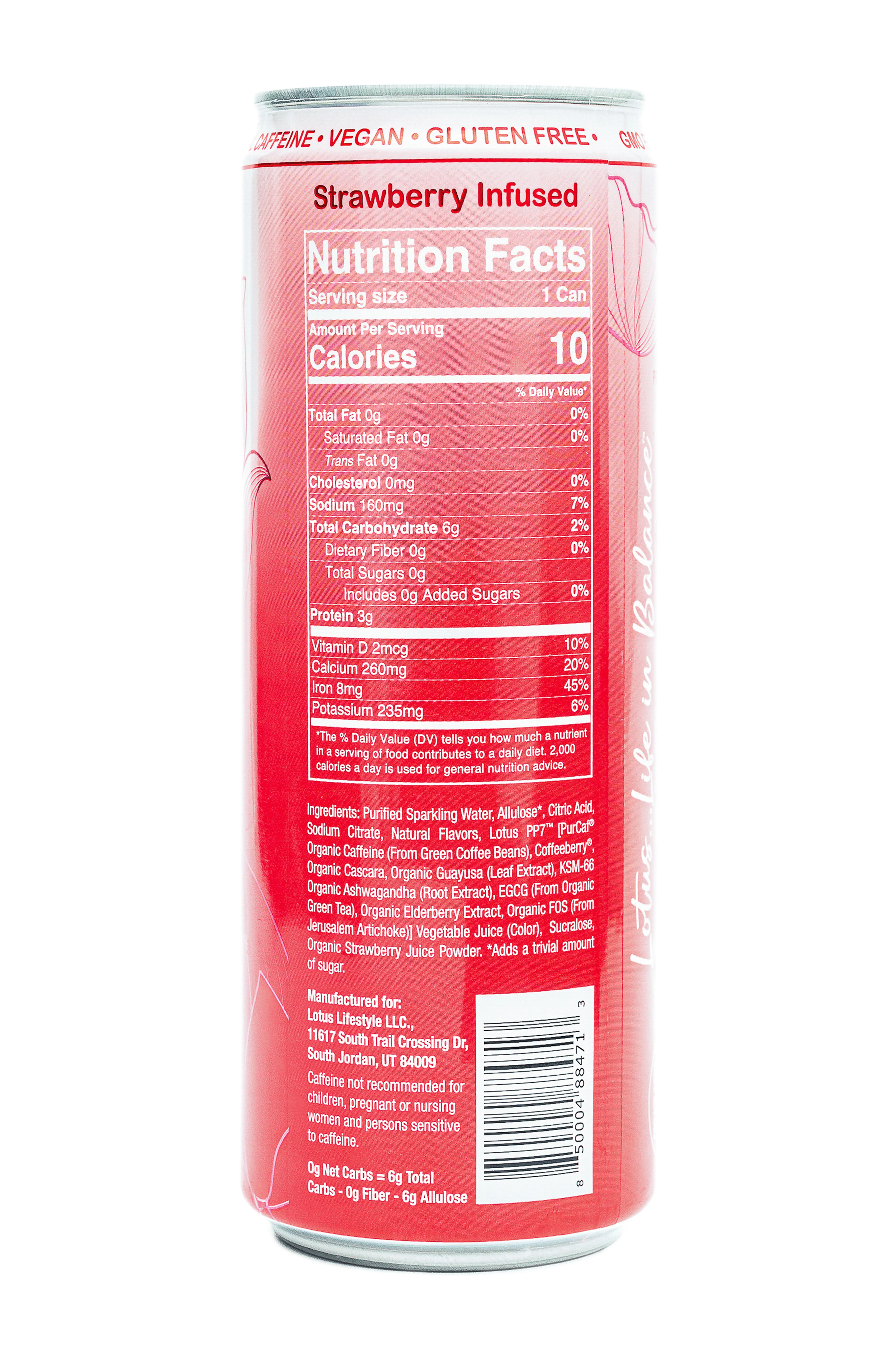 Red Lotus Plant Power Drink™ (zero sugar) - Image 3