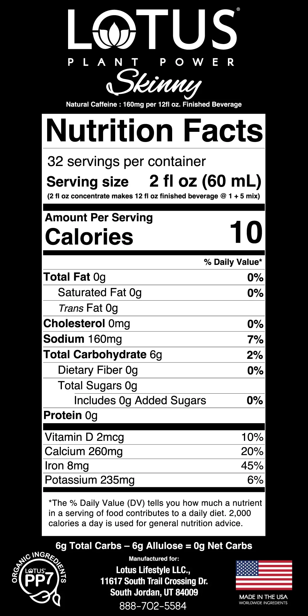 Red Lotus Plant Power Zero Sugar Concentrate - Image 3